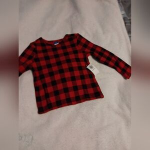 Old Navy Printed Long-Sleeve Thermal-Knit T-Shirt NWT